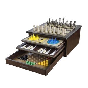 🆕Deluxe Wooden Game House